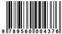 Código de Barras de '.9789560004376.'