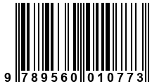 Código de Barras de '.9789560010773.'