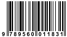 Código de Barras de '.9789560011831.'