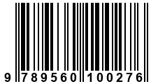 Código de Barras de '.9789560100276.'