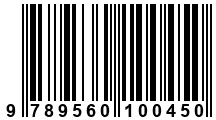 Código de Barras de '.9789560100450.'