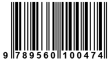 Código de Barras de '.9789560100474.'