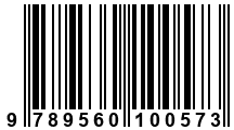 Código de Barras de '.9789560100573.'