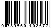 Código de Barras de '.9789560102577.'