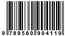 Código de Barras de '.9789560904119.'