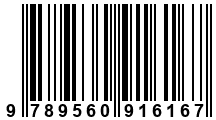 Código de Barras de '.9789560916167.'