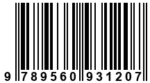 Código de Barras de '.9789560931207.'