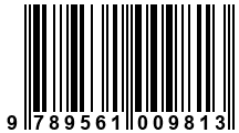 Código de Barras de '.9789561009813.'