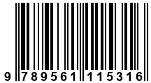 Código de Barras de '.9789561115316.'