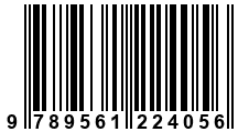 Código de Barras de '.9789561224056.'