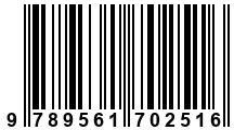 Código de Barras de '.9789561702516.'