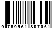 Código de Barras de '.9789561807051.'