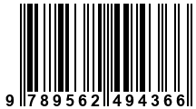 Código de Barras de '.9789562494366.'
