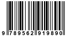 Código de Barras de '.9789562919890.'