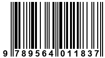 Código de Barras de '.9789564011837.'