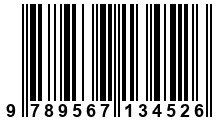 Código de Barras de '.9789567134526.'