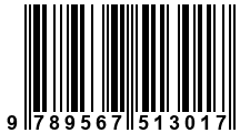 Código de Barras de '.9789567513017.'