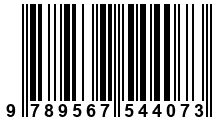 Código de Barras de '.9789567544073.'