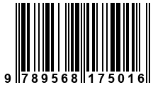 Código de Barras de '.9789568175016.'