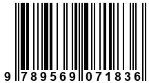 Código de Barras de '.9789569071836.'