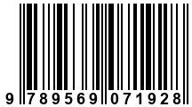 Código de Barras de '.9789569071928.'