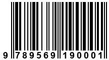 Código de Barras de '.9789569190001.'
