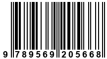 Código de Barras de '.9789569205668.'