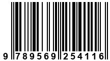 Código de Barras de '.9789569254116.'