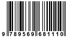 Código de Barras de '.9789569681110.'