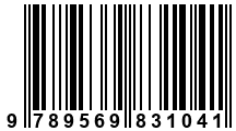 Código de Barras de '.9789569831041.'