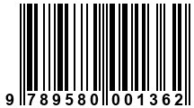 Código de Barras de '.9789580001362.'