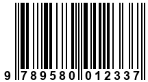 Código de Barras de '.9789580012337.'