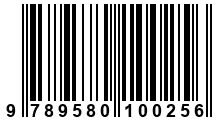 Código de Barras de '.9789580100256.'