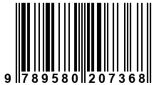 Código de Barras de '.9789580207368.'