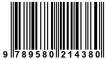 Código de Barras de '.9789580214380.'