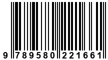Código de Barras de '.9789580221661.'