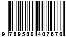 Código de Barras de '.9789580407676.'