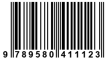 Código de Barras de '.9789580411123.'