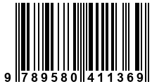 Código de Barras de '.9789580411369.'