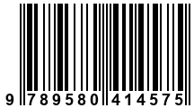 Código de Barras de '.9789580414575.'