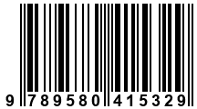 Código de Barras de '.9789580415329.'