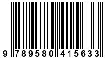 Código de Barras de '.9789580415633.'
