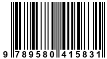 Código de Barras de '.9789580415831.'