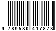 Código de Barras de '.9789580417873.'