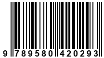 Código de Barras de '.9789580420293.'