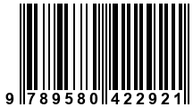 Código de Barras de '.9789580422921.'