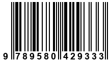 Código de Barras de '.9789580429333.'