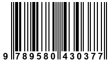 Código de Barras de '.9789580430377.'