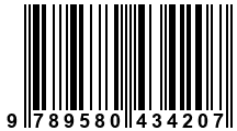 Código de Barras de '.9789580434207.'