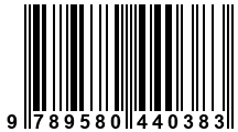 Código de Barras de '.9789580440383.'